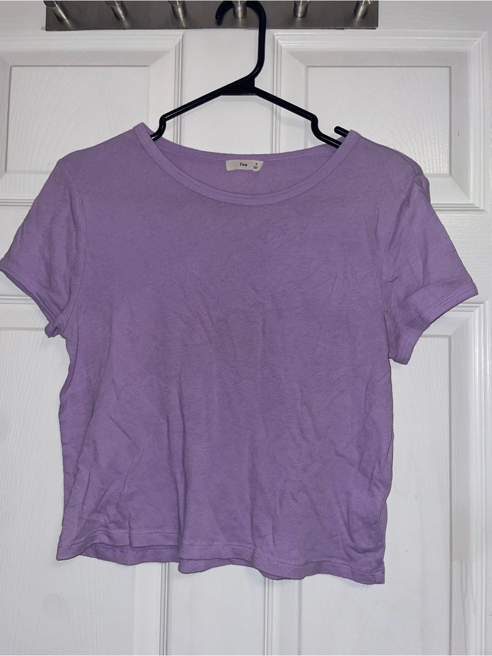 TNA Lavender Short Sleeve Crewneck Tee